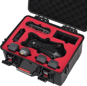 Professional Mavic 4 Pro Hard Case, Waterproof Travel Carrying Case Bag for DJI Mavic 4 Pro Creator/Fly More Combo, Fits for DJI RC Pro 2/ RC 2 Remote & Accessories