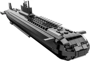 Project 941 Nuclear Submarine Military Series Battleship Building Kit, 4474 Pieces - The World's Largest Nuclear Submarine, Toy Gift Ship Building Block Set for Adult Collection