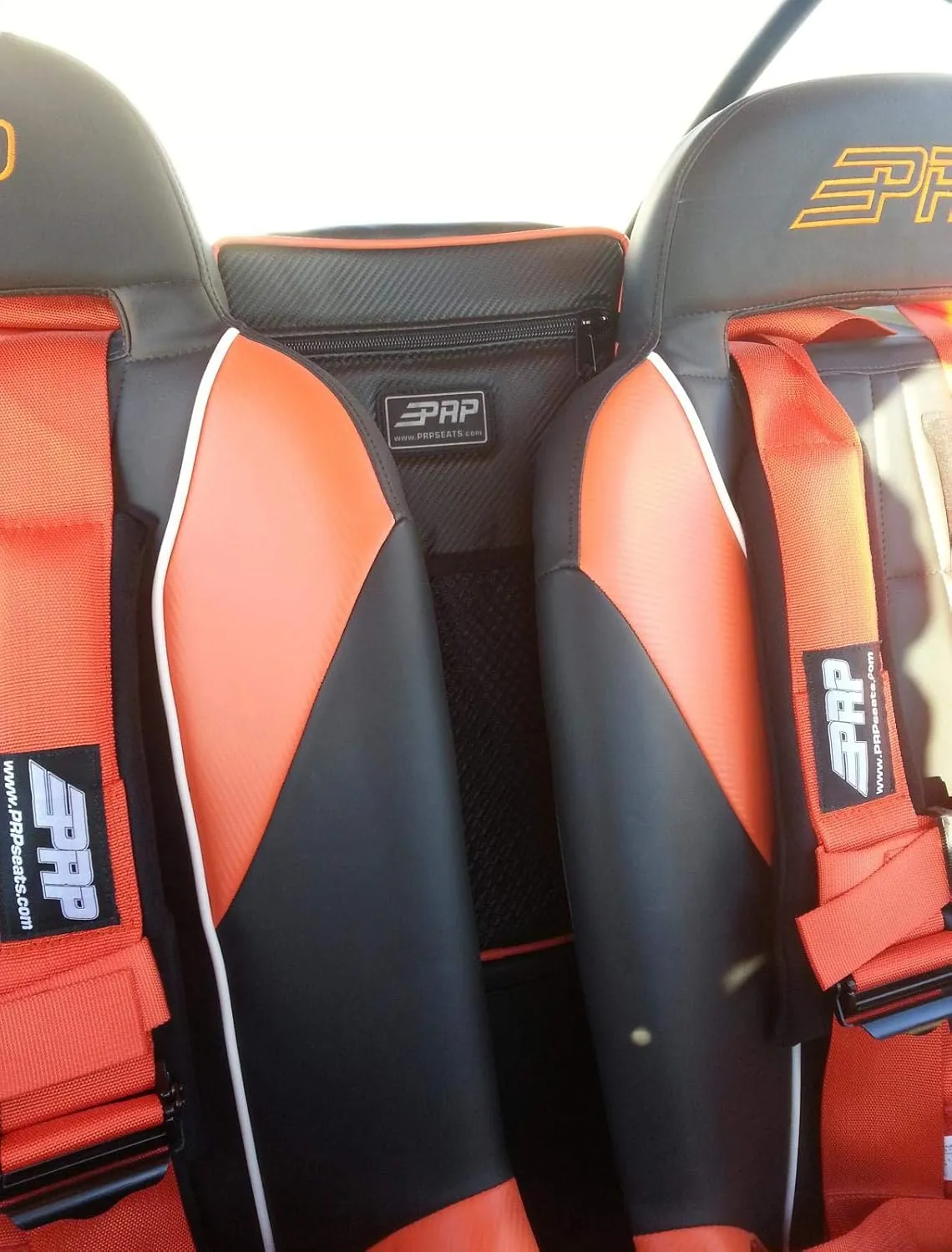 PRP Seats E34-210 Center Bag for Polaris RZR, Black