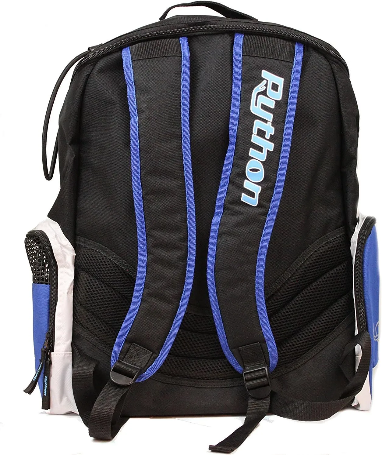 Python Deluxe "Backpack" Racquetball Bag Series (Black/Blue, Black/Red) Colors