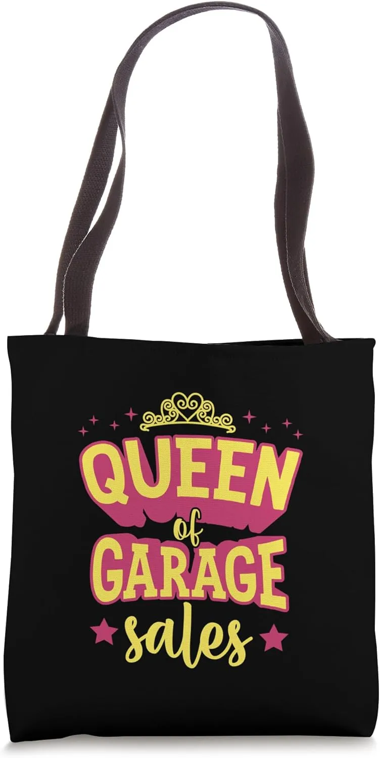 Queen Of Garage Sales Tote Bag
