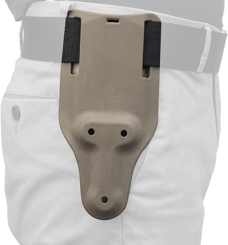 Quick Locking System Kit, with Holster Thigh Straps,2.5" Mid-Ride Belt Loop Platform, QLS 22 19 Adapter Base