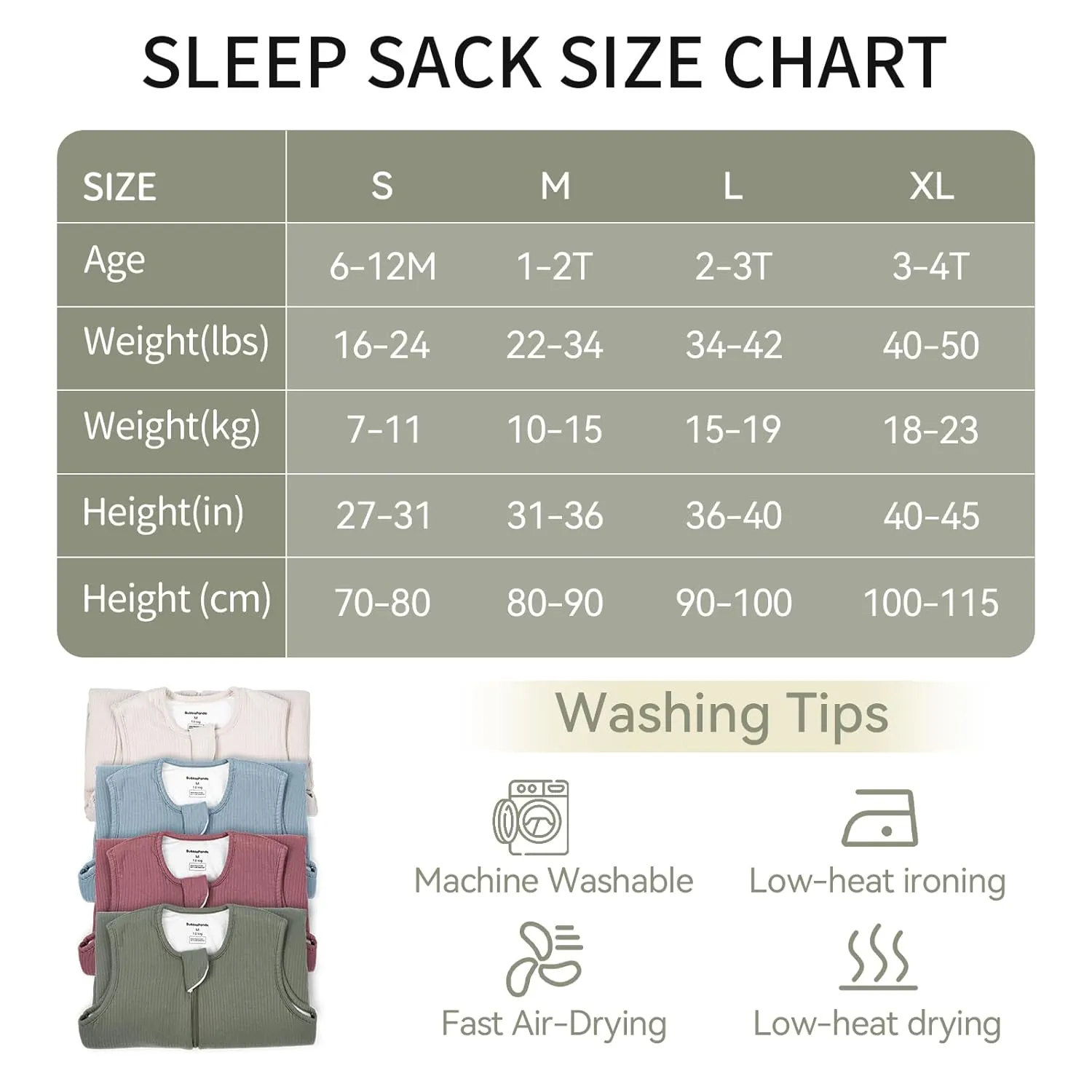 Rayon Made from Bamboo Toddler Sleep Sack with Feet 12-24 Months 1.0 Tog Breathable Sleep Sack 1t-2t Ultra Soft Baby Wearable Blanket with Legs Unisex Sleeping Bag with 2-Way Zipper