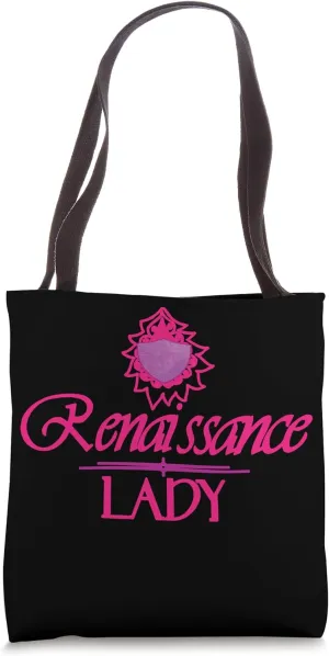 Renaissance Lady 2025 Pretty Classic Shield Summer Festival Tote Bag