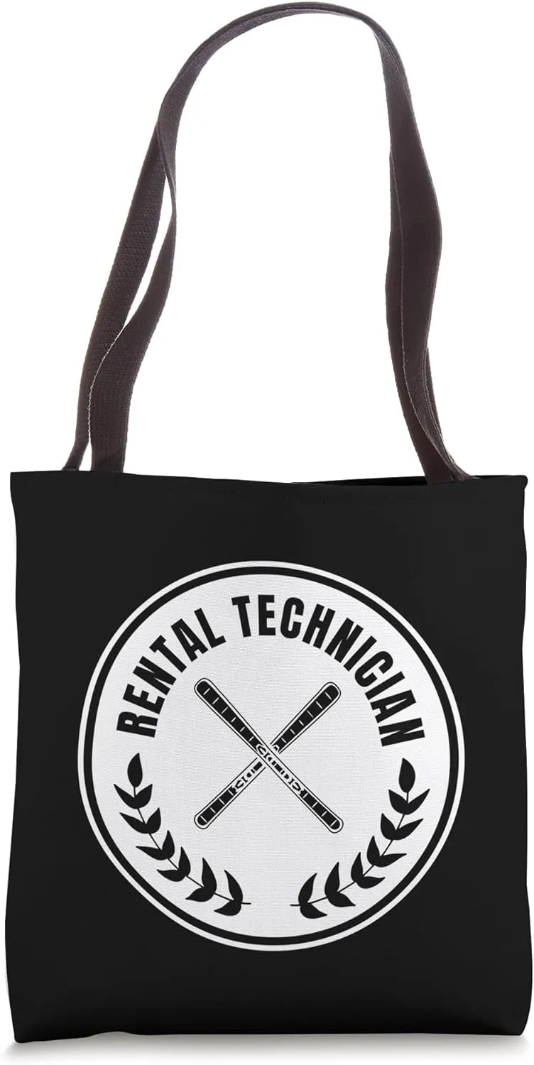 Rental Technician Outfit Ski Rental Associate Tote Bag