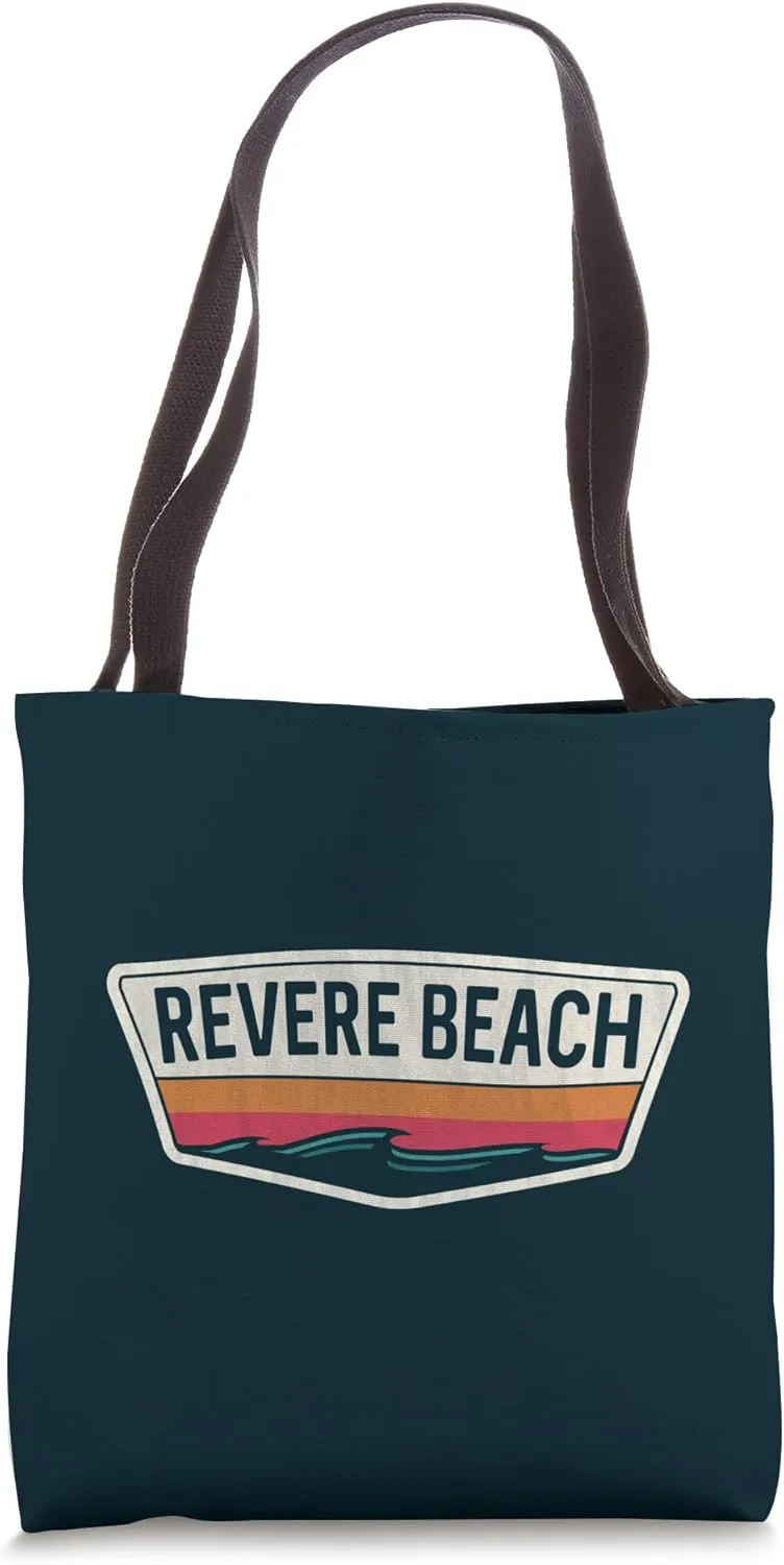 Revere Beach Massachusetts - Revere Beach MA Shield Tote Bag