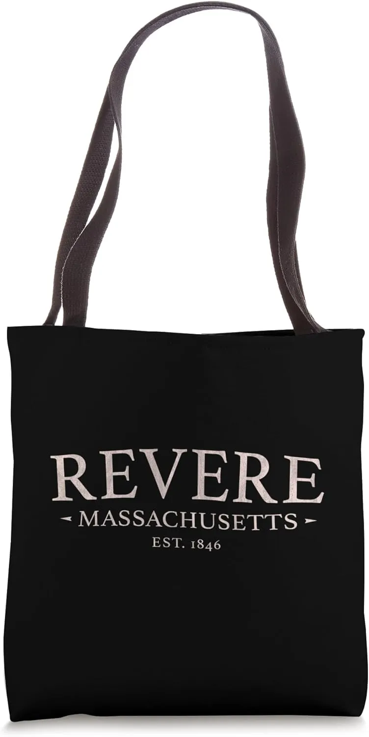 Revere Massachusetts - Simple Revere MA Tote Bag