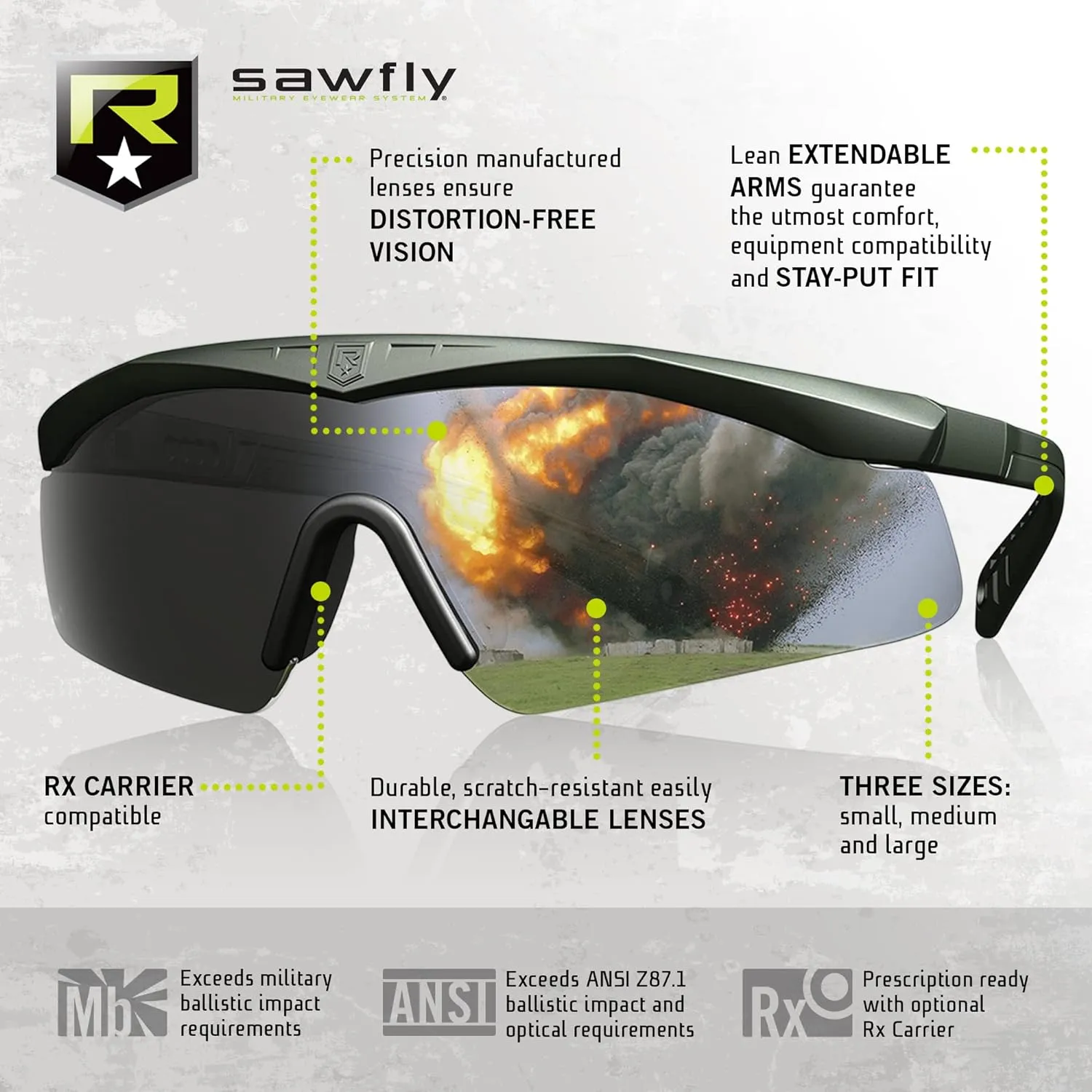 Revision Military Sawfly Shooter's Kit Deluxe