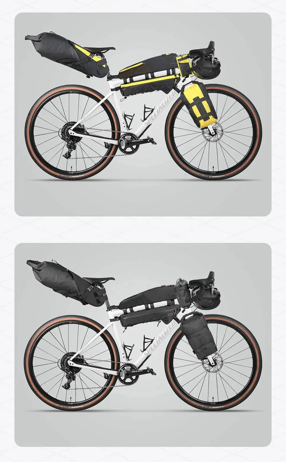 RHINOWALK - Wilderness Series - 14L Waterproof Bike Saddle Bag – With removable Dry Bag