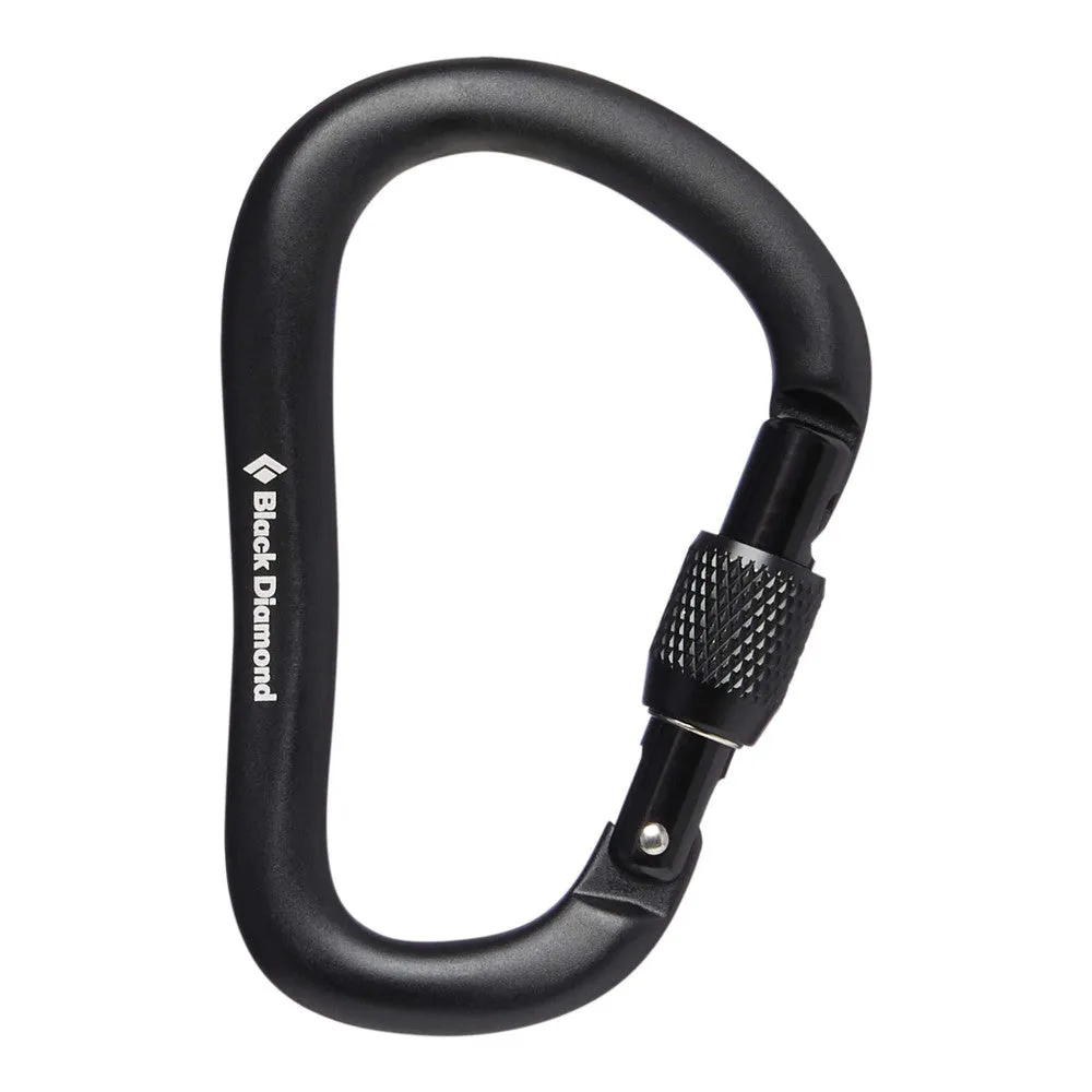 Rocklock Screwgate Carabiner Black