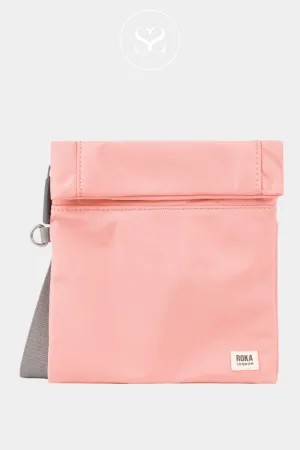 ROKA STRATFORD PUNCH (CORAL) CROSSBODY BAG