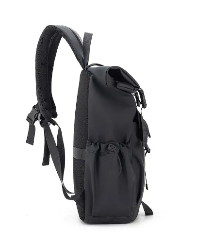 Roll-Top Function Men's Parachute Backpack