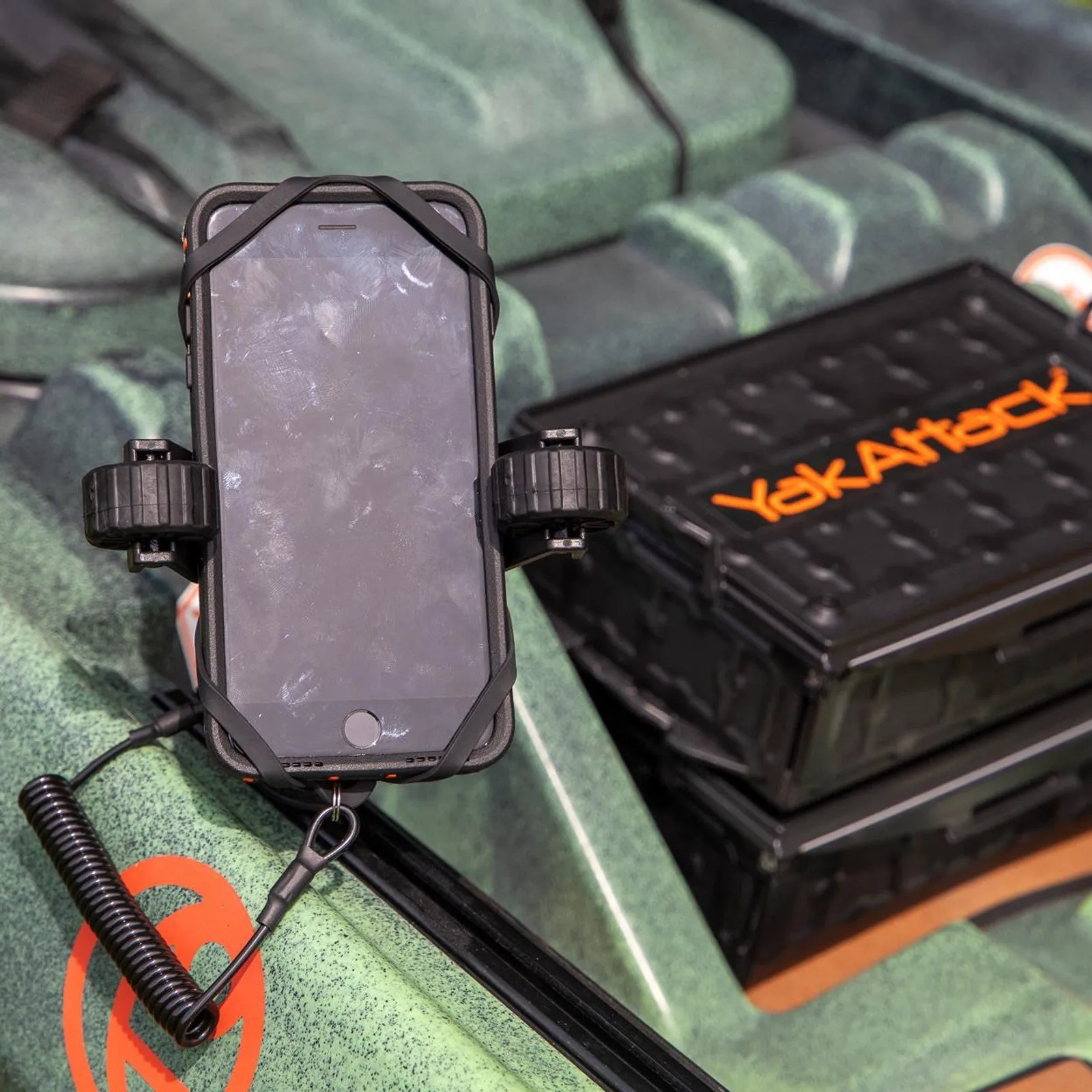 RotoGrip Phone Holder with 1" Screwball Track Mount