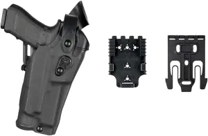 Safariland 6360RDS Level Three Retention Duty Holster, Fits: STI STACC P 4.4" Surefire X300U & QLS 1, 2 Quick Locking System Kit, Platform Attachment for Duty Holsters and Accessories