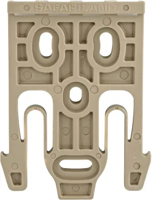 Safariland Model 6004-19 Quick Locking System Holster Fork, Single Kit Only, Flat Dark Earth Finish