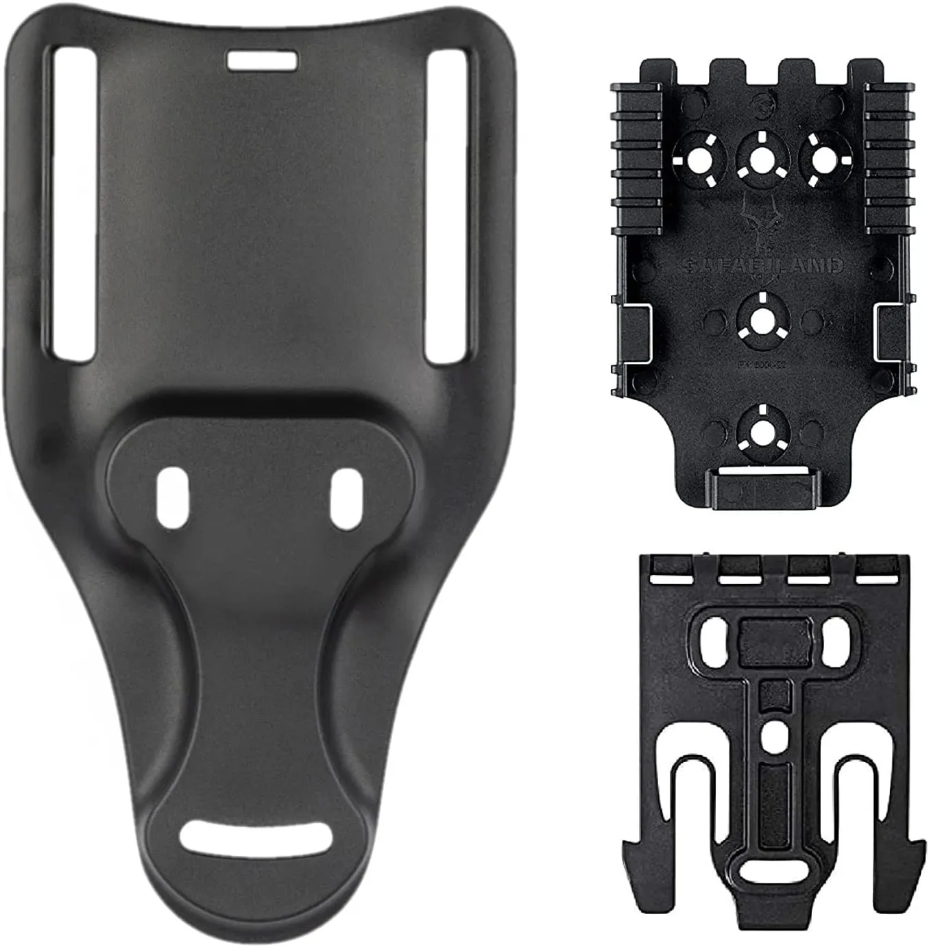 Safariland QLS Quick Locking System Kit QUICK-KIT1-2 Bundle with 2" Mid-Ride CUBL Cantable Belt Loop 6070CUBL-2-2