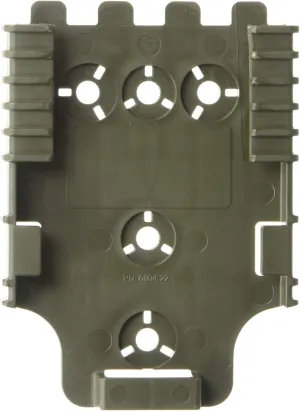 Safariland Quick Locking System Kit with QLS 19 Locking Fork and QLS 22 Receiver Plate, 6004-22-56