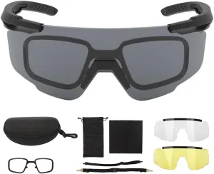Safety Glasses Anti Fog,Tactical Shooting Glasses,Motorcycle Riding Glasses,Eyewear, Wrap Around, Foam Padding