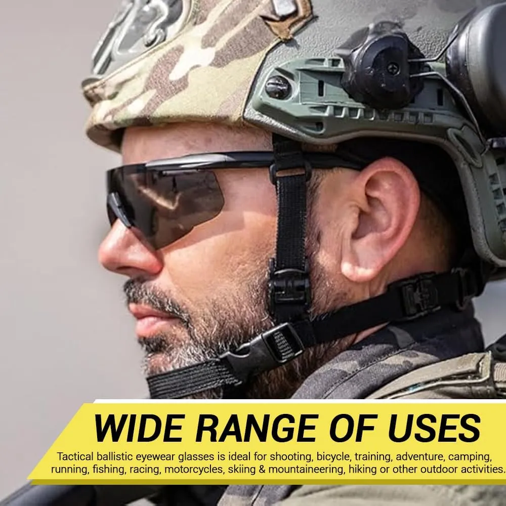 Safety Glasses Anti Fog,Tactical Shooting Glasses,Motorcycle Riding Glasses,Eyewear, Wrap Around, Foam Padding