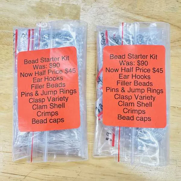SALE! Half Price! Beading Starter Kit ! - perfect for jewellery making starter bundle