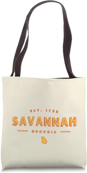 Savannah Georgia - Savannah GA Tote Bag