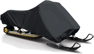 SBU 300 Denier Snowmobile Sled Cover Compatible for Arctic Cat King Cat 900 1M 162model Years 2004-2004. for trailering and Storage.