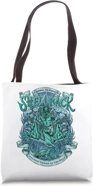 Shellback Crossing the Equator Tote Bag