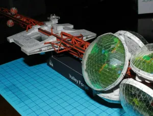 Silent Running Valley Forge DIY Handcraft 3D Paper model kit Toy Kids Gifts