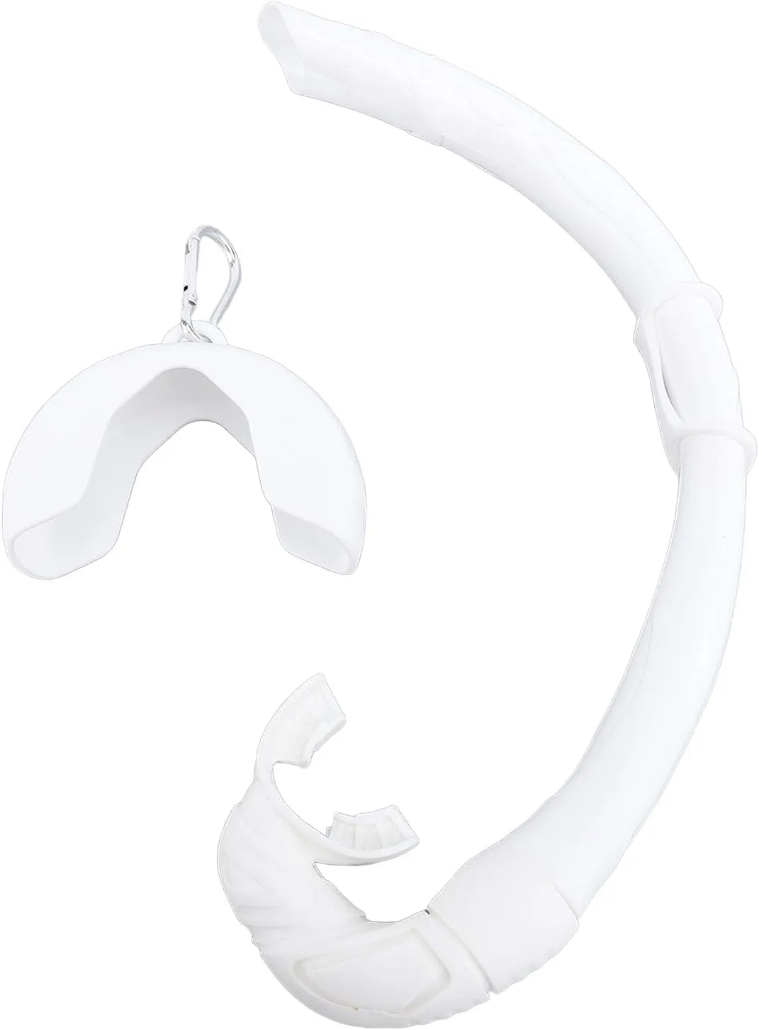 Silicone Foldable Flexible Snorkel Essential for Diving Spearfishing Freediving Scuba Gear
