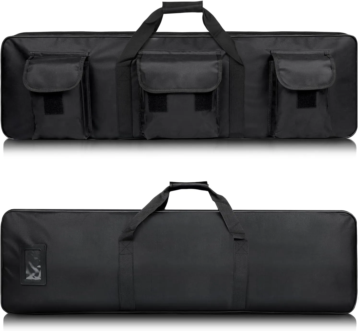 Single Rifle Bag for store and transport rifles, shotguns, and airsoft guns well padding rifle packbag with 3 side pockets to fit all the essential