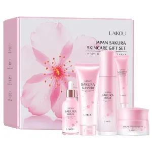 Skin Care Set, Skincare Gift Set, Skin Care Routine Kit for Women, Teen Face Care Kit Girls with Cleanser, Toner, Eye Cream, Serum, Essence Cream Mother's Day Christmas Birthday Daughter Wife