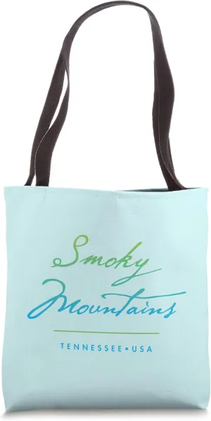 Smoky Mountains Tennessee Tote Bag