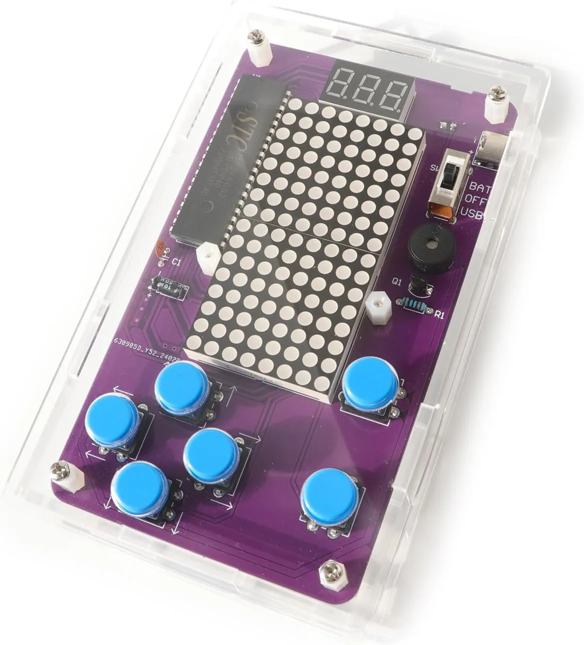 Soldering Practice Kit，DIY Electronics Projects for Starter，DIY Practical Electronic Project Learning Circuit Solder Board， STEM Practice Science Project