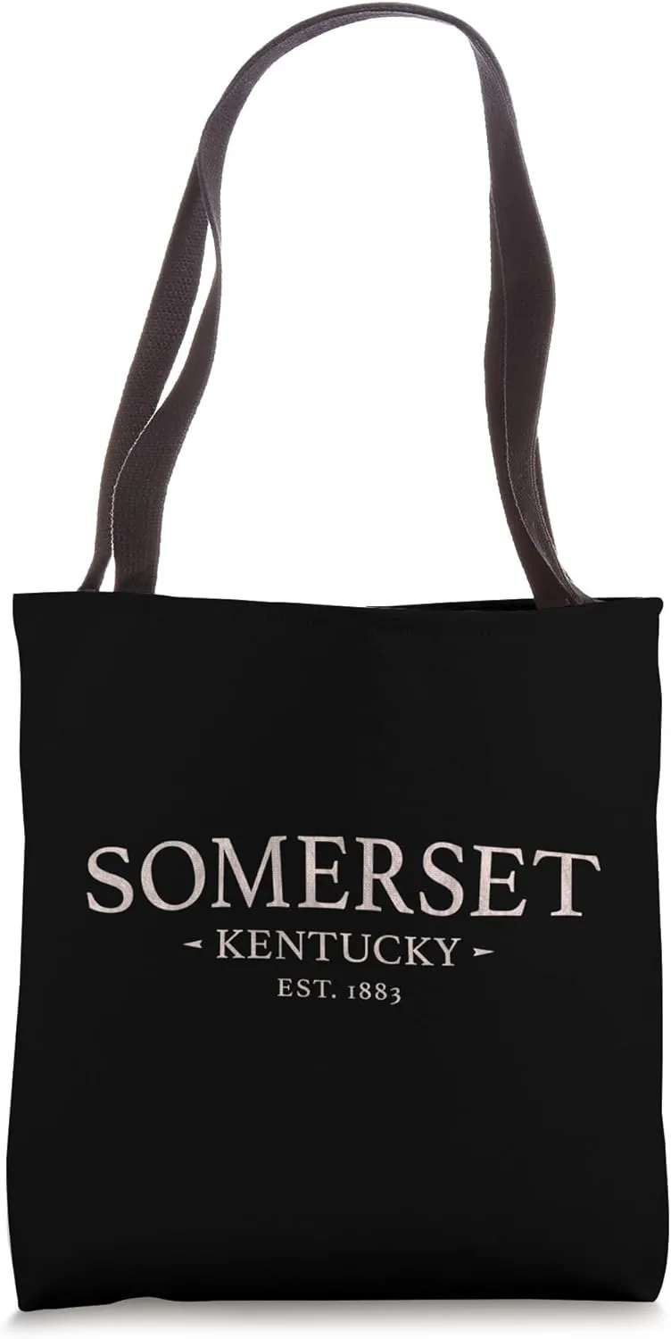 Somerset Kentucky - Simple Somerset KY Tote Bag