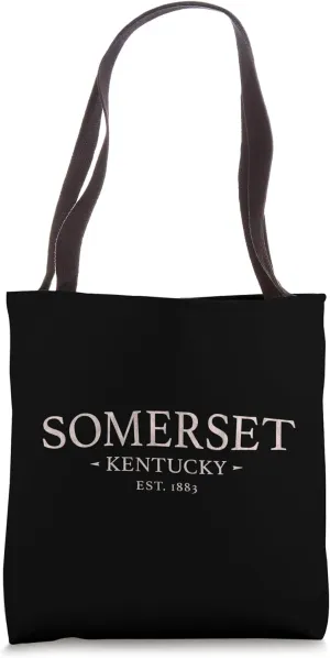 Somerset Kentucky - Simple Somerset KY Tote Bag