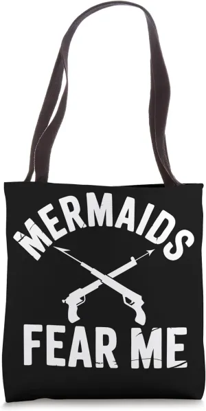 Spearfisher Funny Spearfishing Tote Bag
