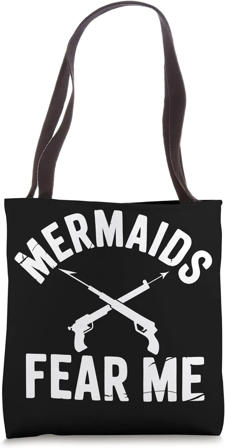 Spearfisher Funny Spearfishing Tote Bag