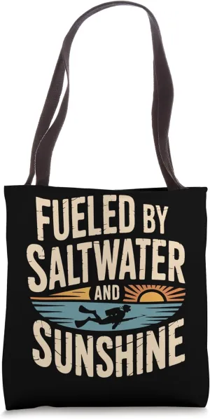 Spearfisher Saltwater And Sunshine Spearfishing Tote Bag