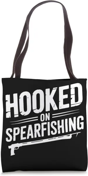 Spearfisher Speargun Spearfishing Tote Bag