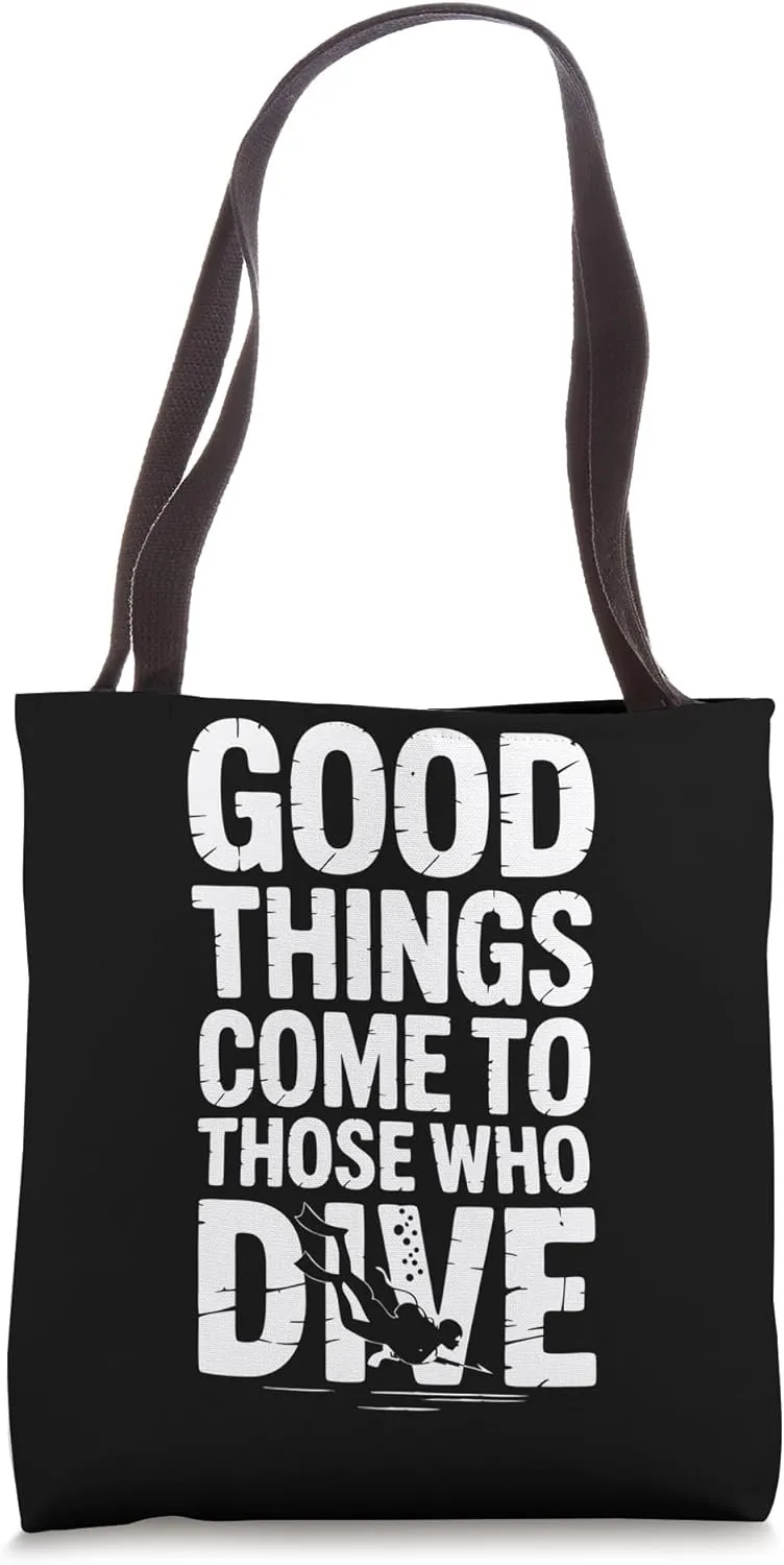 Spearfisher Those Who Dive Spearfishing Tote Bag
