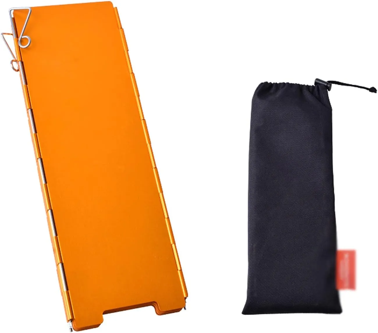 Splash Guard for Pans 10/12 Plates Aluminium Camping Stove Windscreen Folding Outdoor Stove Windscreen with Carry Bag Pan Splash Guard