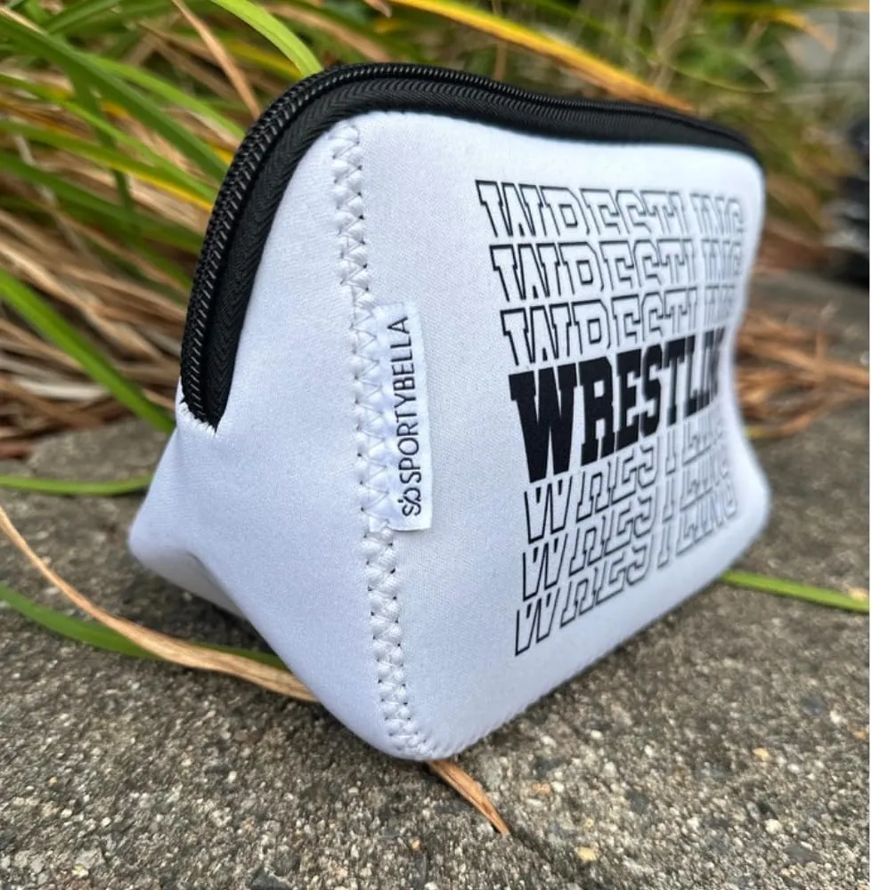 Sportybella Wrestling Gifts, Wrestling Cosmetic Bags, Wrestling Makeup Bag, Wrestling Theme Travel Waterproof Toiletry Bag Organizer, Wrestling Gear Accessories