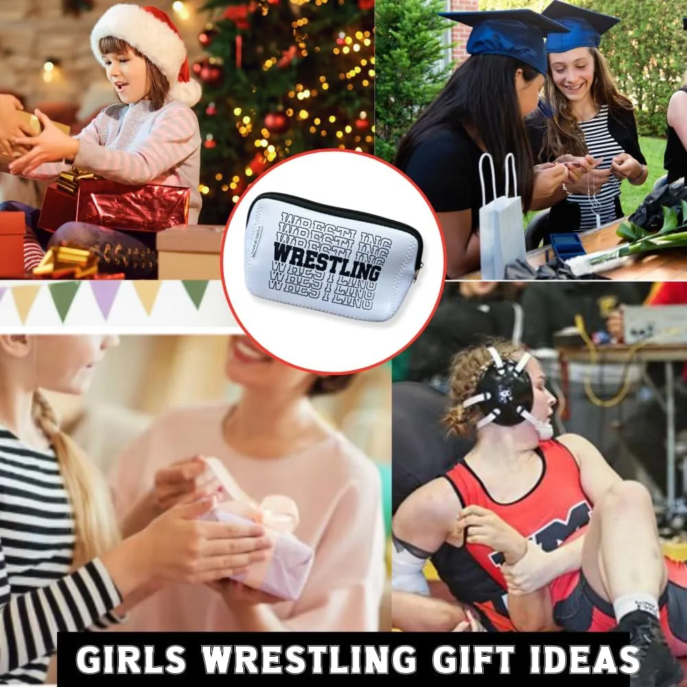 Sportybella Wrestling Gifts, Wrestling Cosmetic Bags, Wrestling Makeup Bag, Wrestling Theme Travel Waterproof Toiletry Bag Organizer, Wrestling Gear Accessories