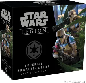 Star Wars: Legion Imperial Shoretroopers Unit Expansion - Elite Troopers! Tabletop Miniatures Game, Strategy Game for Kids and Adults, Ages 14 , 2 Players, 3 Hour Playtime, Made