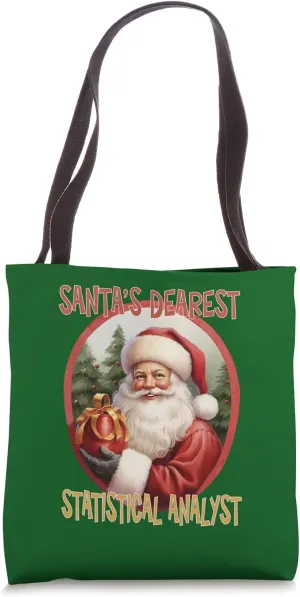 Statistical Analyst Christmas Holiday Love Xmas Tote Bag