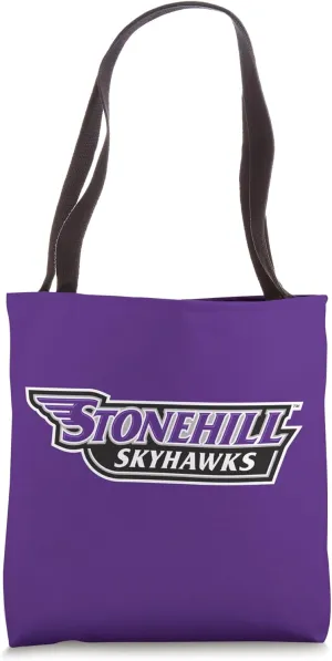 Stonehill College Skyhawks Text Logo Tote Bag