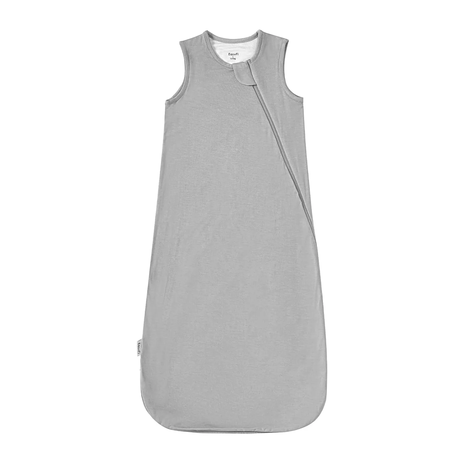 Supersoft Rayon Made from Bamboo Sleep Sack 18-24 Months 1.0 Tog Toddler Sleep Sack 2t Baby Wearable Blanket with 2-Way Zipper Unisex Sleeping Bag for Babies All-year-around - Gray