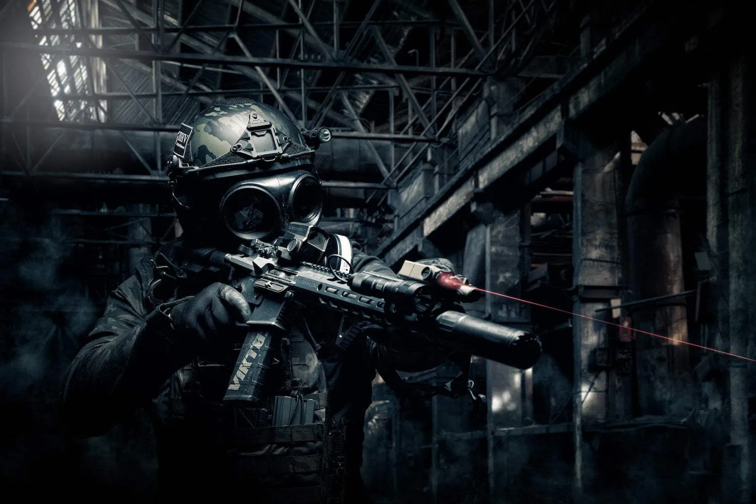 Survival Gear CM-7M Military Gas Mask - CBRN Protection Military Special Forces, Police Squads, and Rescue Teams