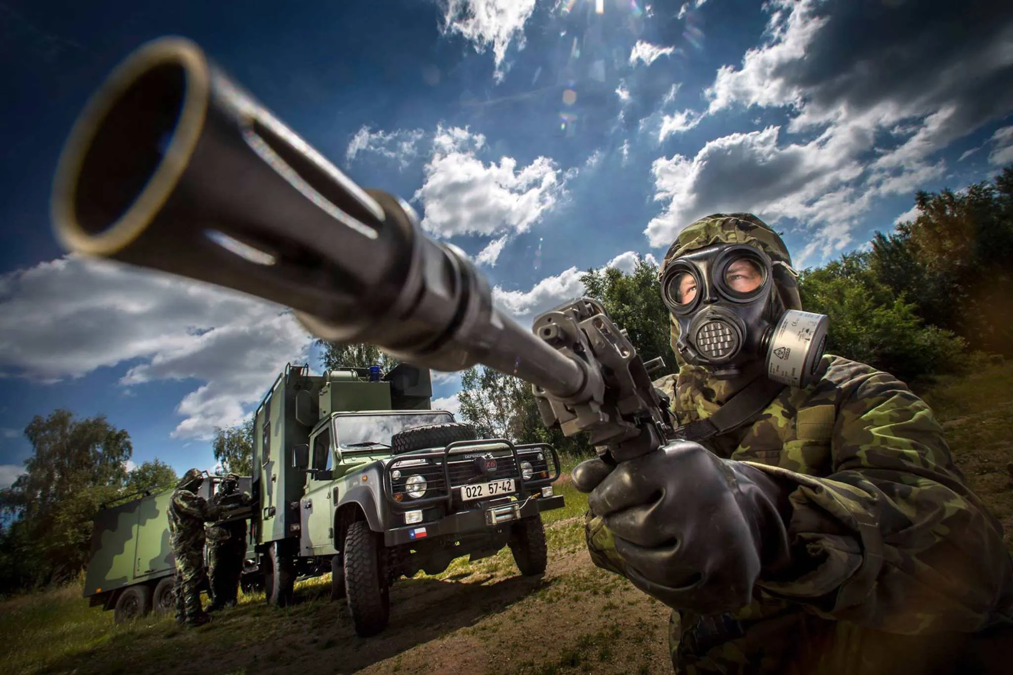 Survival Gear CM-7M Military Gas Mask - CBRN Protection Military Special Forces, Police Squads, and Rescue Teams