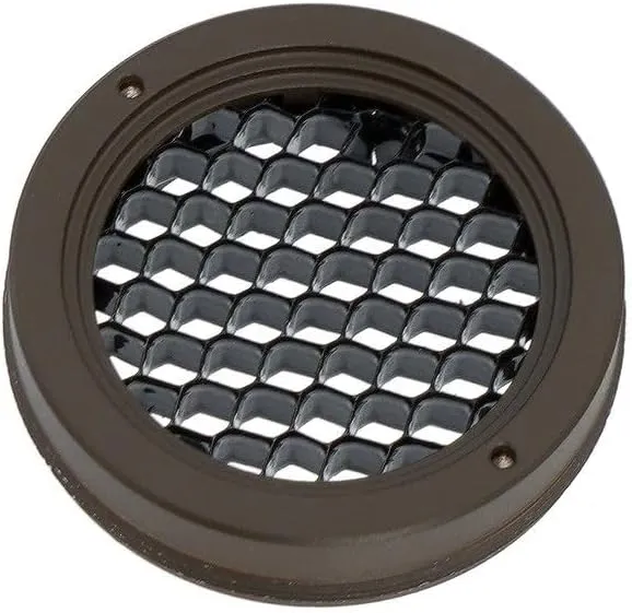 Tactical 1/4X Scope Lens Killflash Protect Cover，Round Meshy Anti-Reflection Device Sunshade Metal Cover Cap Part Kit，Compatible With ELCAN 1-4X Sights Mounting Etc，Lightweight CNC Aluminium Made，Tan